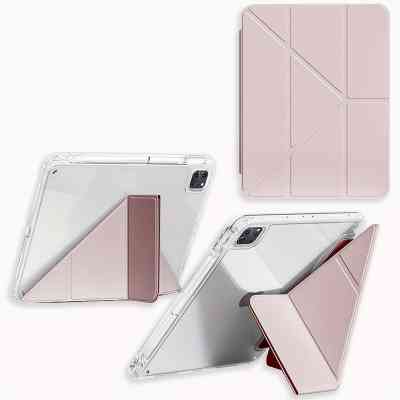 Чохол до планшета Armorstandart Ultra Slim Origami Transparent Apple iPad Pro 11&quot; M4 2024 Pink (711691) Вінниця