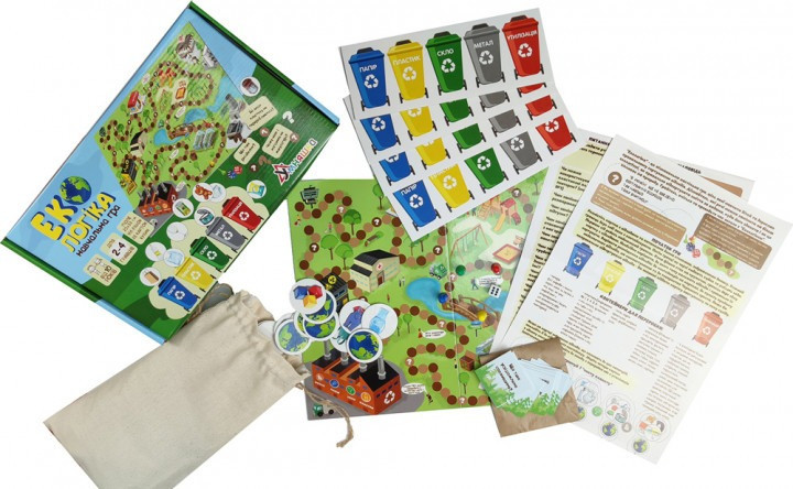 Детская настольная обучающая игра 