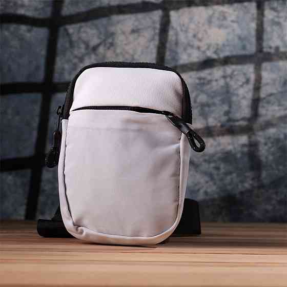 Стильная слинг сумка для путешествий из качественного текстиля Белый (Vintage) Киев