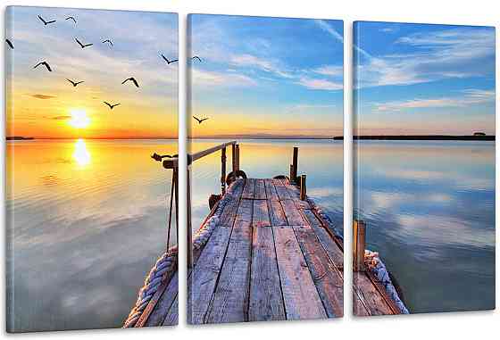 Модульная картина Природа Мост Аrt-77_3А 100x150 см Киев