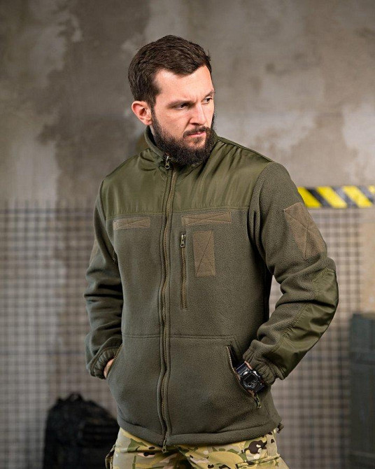 Тактична флісівка STANDART олива ВТ0444 Одеса - фото 2