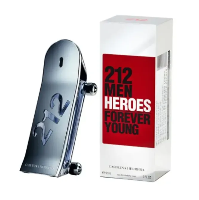 Мужская туалетная вода Carolina Herrera 212 Men Heroes Forever Young 90 мл с магнитной лентой Коломия - фото 1
