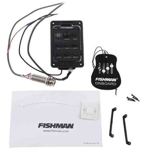Звукознімач п&apos;єзо для гітари тюнер еквалайзер Fishman Presys Blend 301 Вінниця