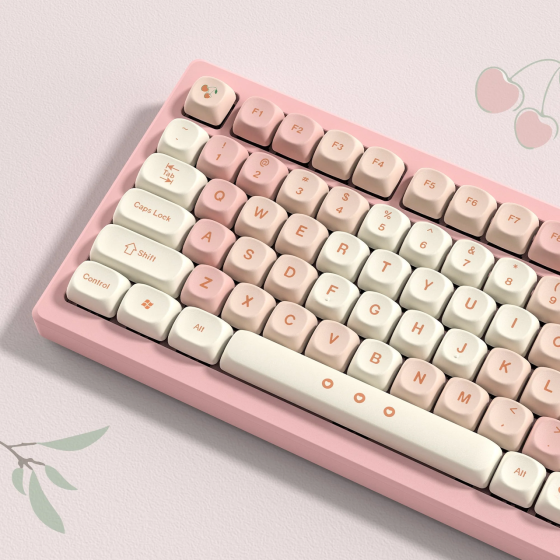 Набор кейкапов LQXQ MOA Cherry Blossom 133 клавиши, PBT, Dye-Sublimation, для механических клавиатур Cherry MX Киев