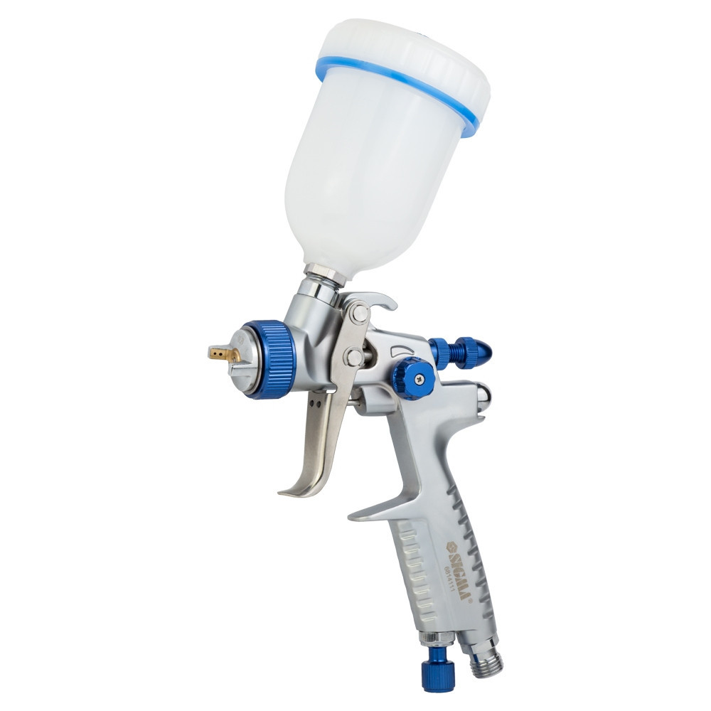 Краскораспылитель LVMP Ø0.8мм 60-170л/мин 1.5-2бар (для левой руки) в/б 100мл (пласт) REFINE (6814111) Киев - изображение 2