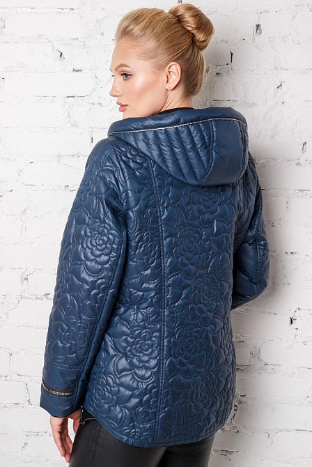 ЖЕНСКАЯ МОДНАЯ ДЕМИСЕЗОННАЯ КУРТКА МИШЕЛЬ ВЕСНА / ОСЕНЬ . 50-60 Киев - изображение 9