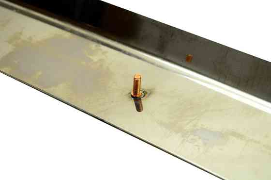 Накладка 2107 задня (шабля) нержавіюча сталь бампера Мукачево