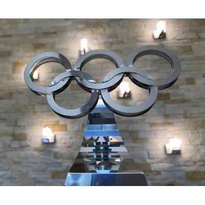 Конструктор Metal Time Колекцiйна модель Rings of Strength Олімпійські кільця (MT021Y) Вінниця