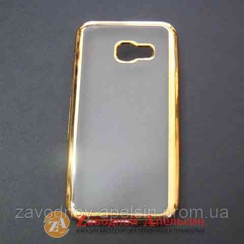 Samsung A3 2017 A320 чохол Electroplating gold Одеса