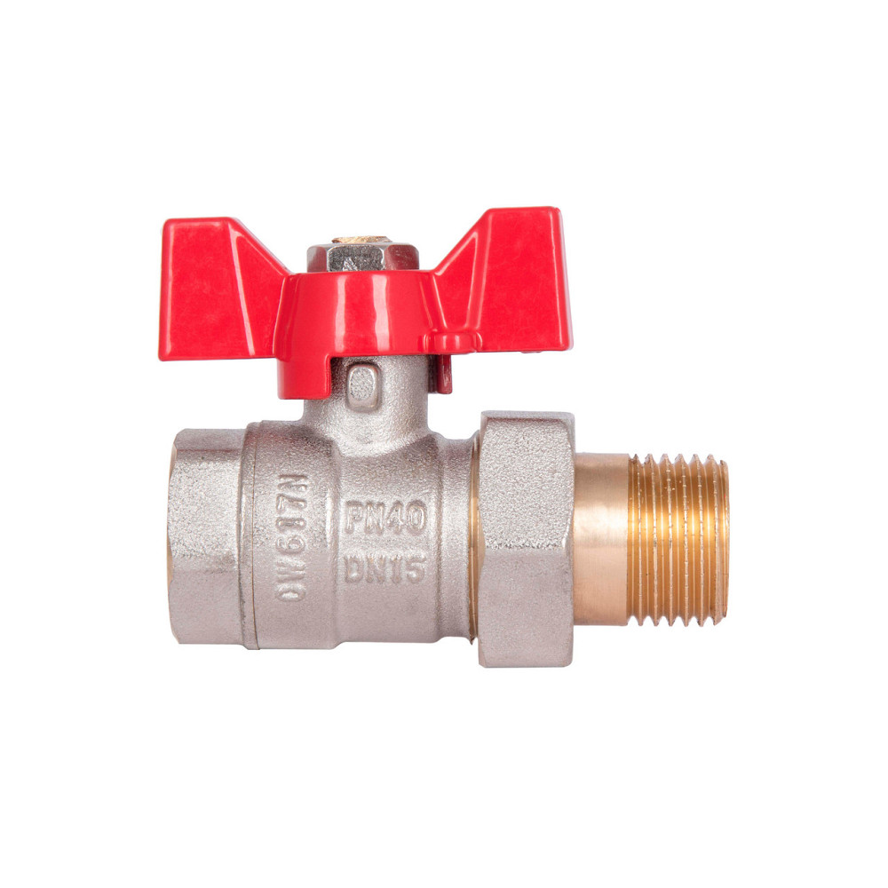 Кран кульовий "Американка" Thermo Alliance Standart прямий 1/2" ВН SD220W15 Київ - фото 11