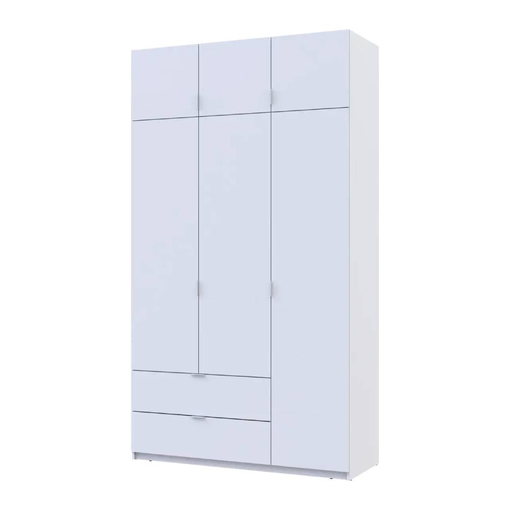 Шкаф для одежды Doros Лукас Белый 3ДСП 135х50х240 DRS-011652 (80737800) Львов - изображение 3