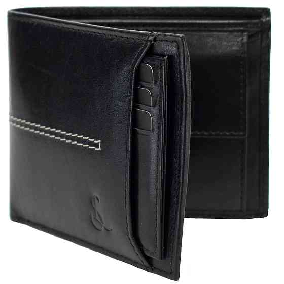 Портмоне мужское кожаное Semi Line RFID Black (P8267-0) Вінниця