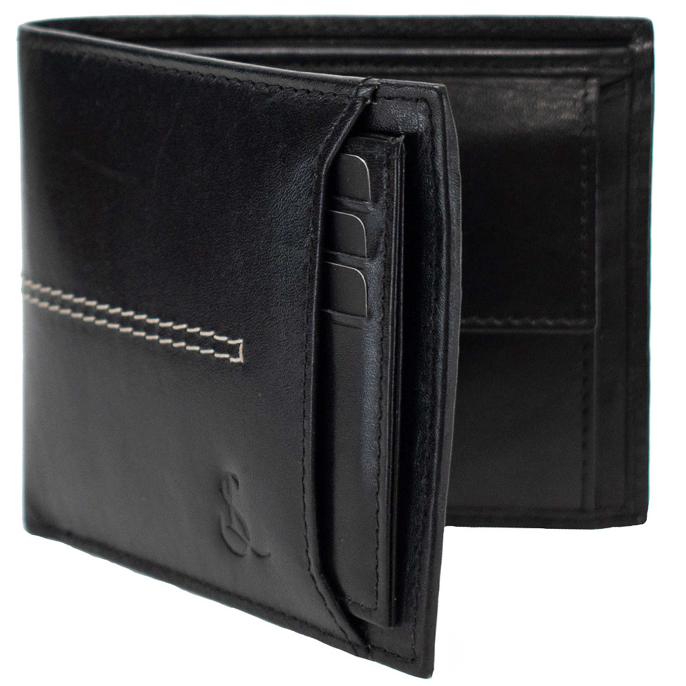 Портмоне мужское кожаное Semi Line RFID Black (P8267-0) Вінниця - фото 1