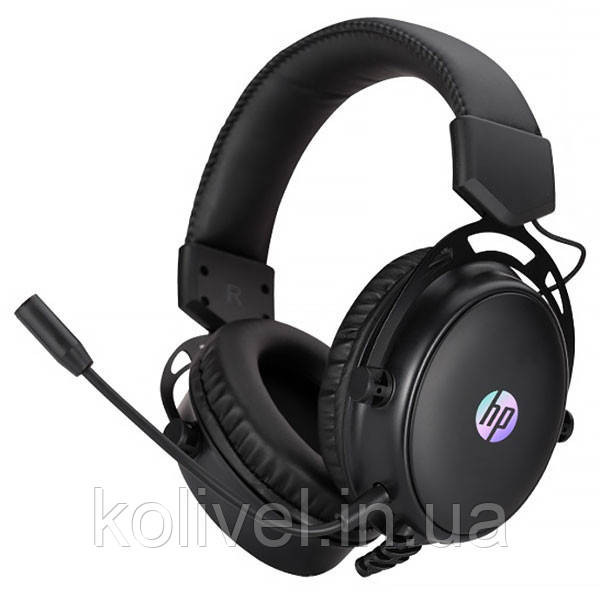 Навушники з мікрофоном HP DHE-8005 Gaming, USB 7.1 Black (DHE-8005U) Киев - изображение 1
