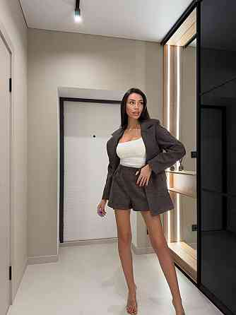 Женский стильный трендовый костюм двойка кашемир шерсть Одесса