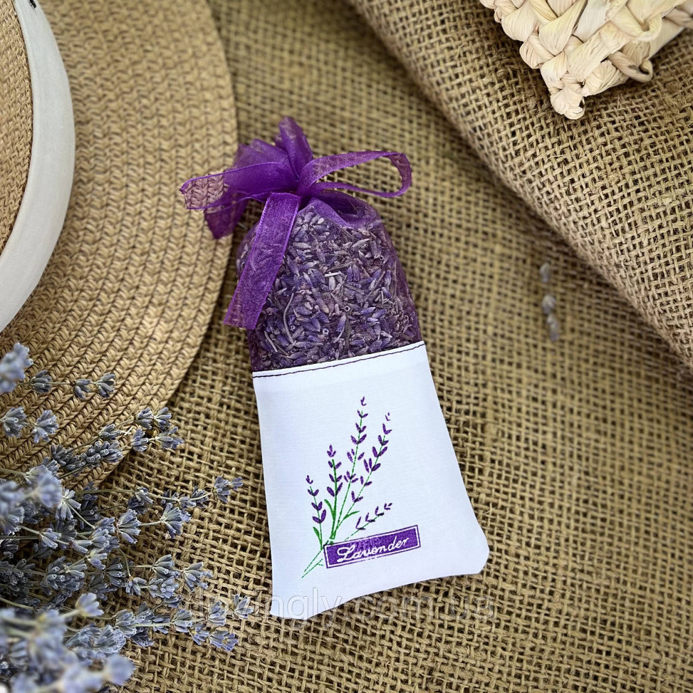 Аромасаше с цветами лаванды, мешочки с лавандой для ароматизации. Ирпень - изображение 3