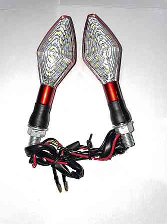 Поворот светодиодный, лодочка (15 LED, белое стекло) Мукачево