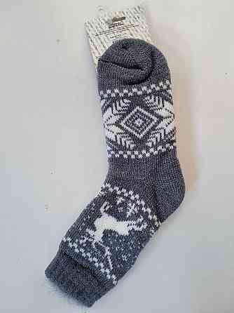 Жіночі теплі високі шкарпетки на пуху. Розмір 36-40. ТМ Бабусині шкарпетки Київ