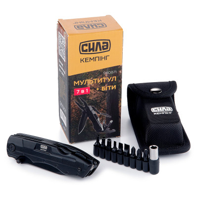 Мультитул СИЛА 7 в 1 + біти (960871) Вінниця - фото 8