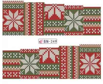 Слайдеры для ногтей на новый год - размер стикера 6*5см, инструкция по применению есть в описании товара Киев