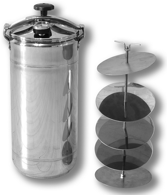 Автоклав касетний побутовий Бінго Оптимальний на 16 банок, нержавіюча сталь домашній для консервування Київ - фото 1