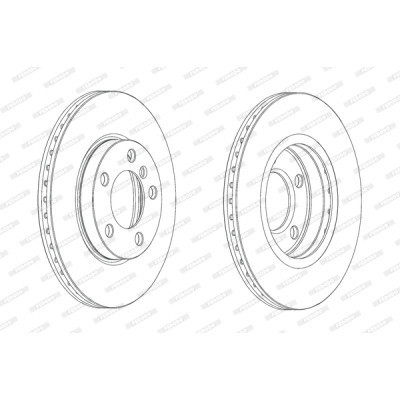 Тормозной диск FERODO DDF2122C Винница - изображение 1