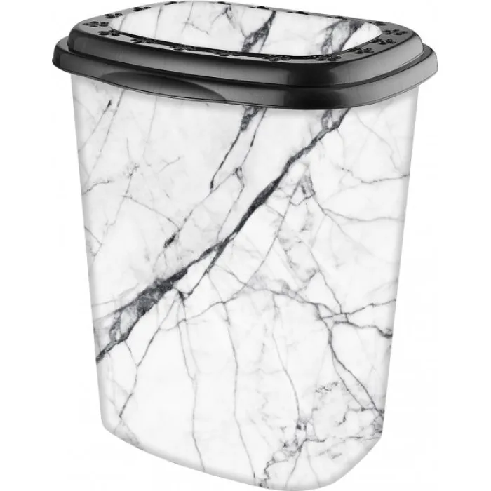 Кошик для білизни з малюнком Білий Мармур Харків - фото 2