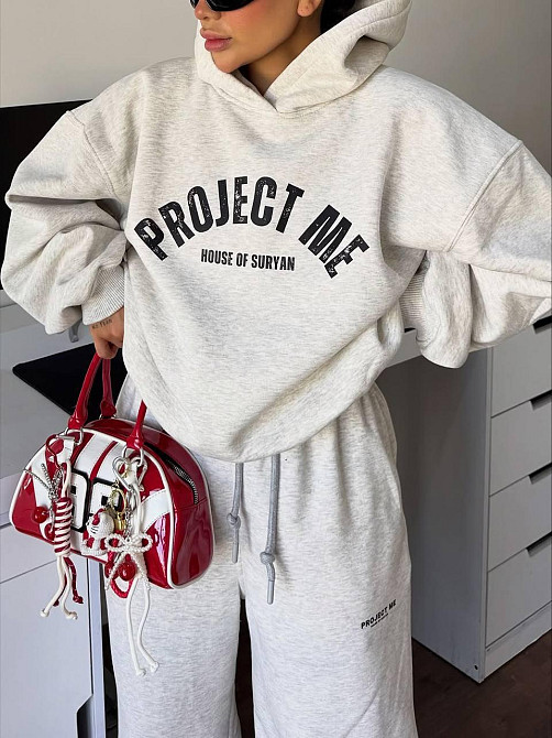 Женский стильный костюм двойка Турецкая тринитка пенье + кашкорсе. Одесса - изображение 1