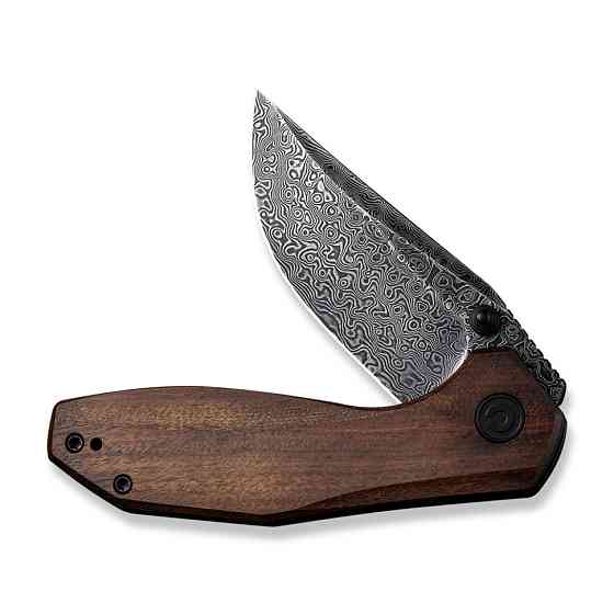 Ніж складаний кишеньковий Civivi ODD 22, (7.5 см) Damascus / Guibourtia Wood Киев