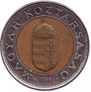 Монета 100 форинтів. 1998 рік, Угорщина.(АЕ) Полтава