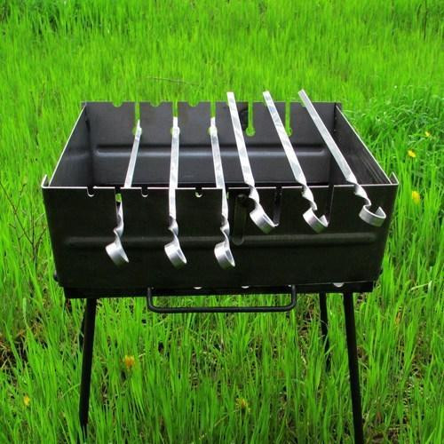 Мангал-чемодан 6 шампурів Харків - фото 4