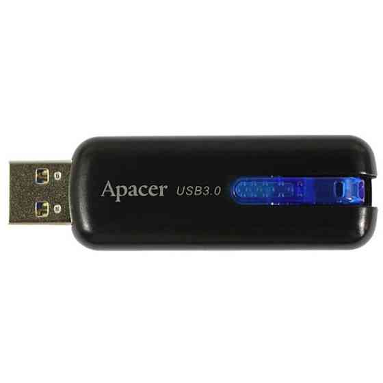 Flash Apacer USB 3.0 AH354 32Gb black Киев