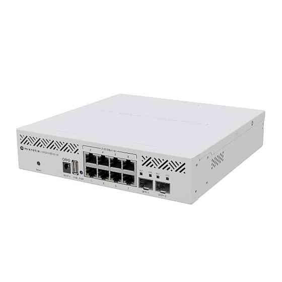 Комутатор MikroTik CRS310-8G+2S+IN (8x2,5GE LAN, 2xSFP+, L3, настільний) 98DX226S 800 МГц Харків