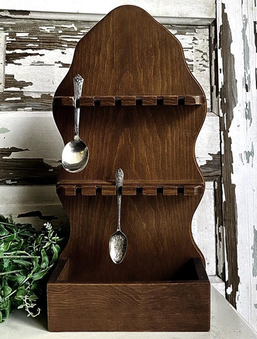 Полиця для колекції ложок "Аніталь" капучино Миколаїв - фото 1