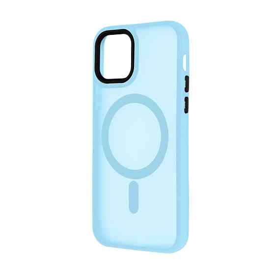 Чехол для iPhone 12 Cosmic Magnetic Light Blue Киев