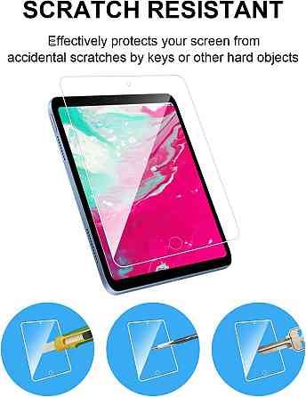 Плівка захисна для iPad 7/8/9 (10.2") Паперова матова Feel Like Paper 3 шт сумісна з Apple Pencil антиблікова PET для малювання Київ