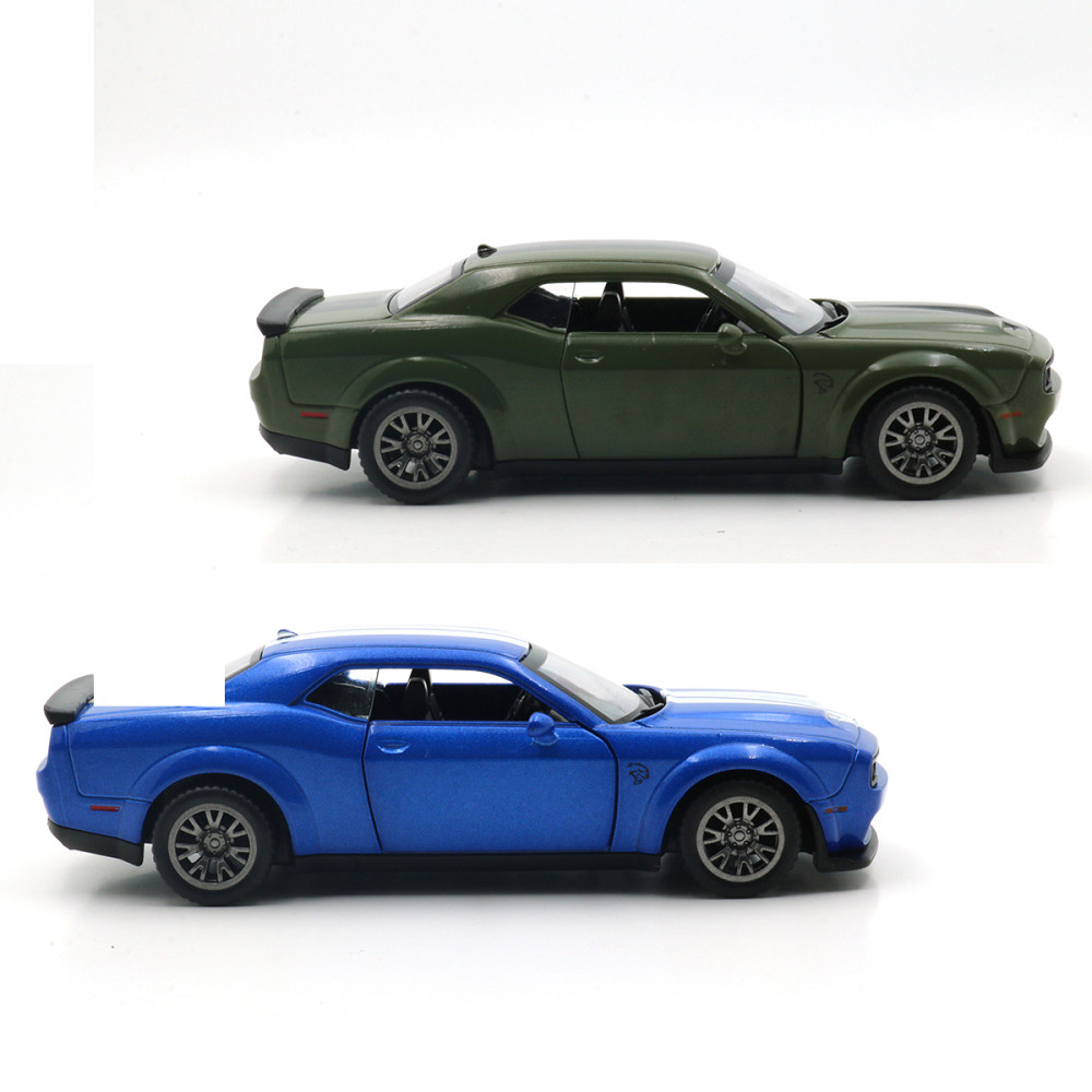 Автомодель - Dodge Challenger SRT Jailbreak 2022 (синій, зелений) Дніпро - фото 9