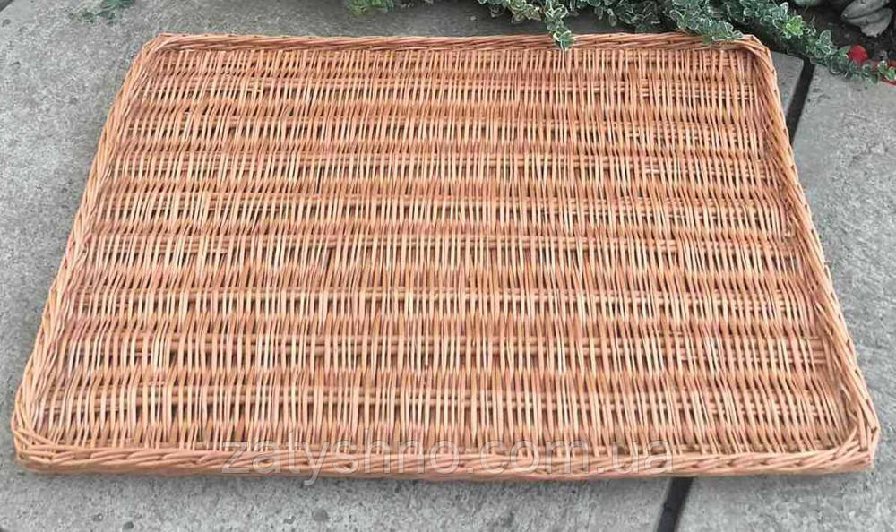 Піднос плетений на піцу прямокутний Київ - фото 4