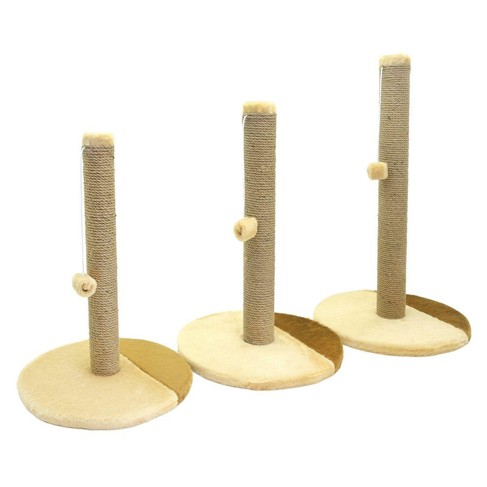 Кругла дряпка Лотос для кішок з підставкою (стовпчик - джут; 44 х 44 х 52 см), Лорі Київ - фото 2