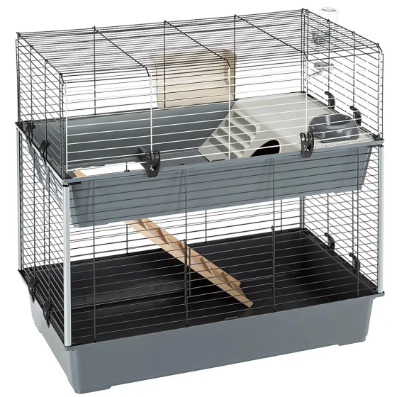 Двухэтажная клетка для кроликов и морских свинок Ferplast Rabbit 100 Double (Ферпласт Реббит 100 Дабл) Запорожье