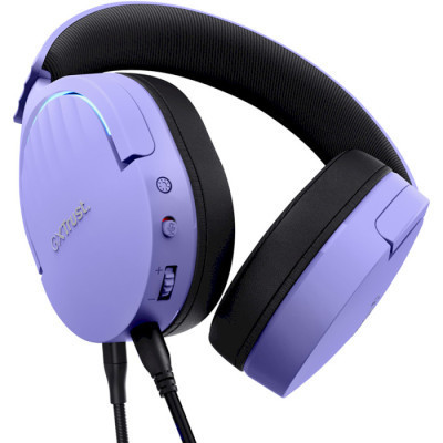 Наушники Trust GXT 490 Fayzo 7.1 USB-A Purple (25303) Винница - изображение 8