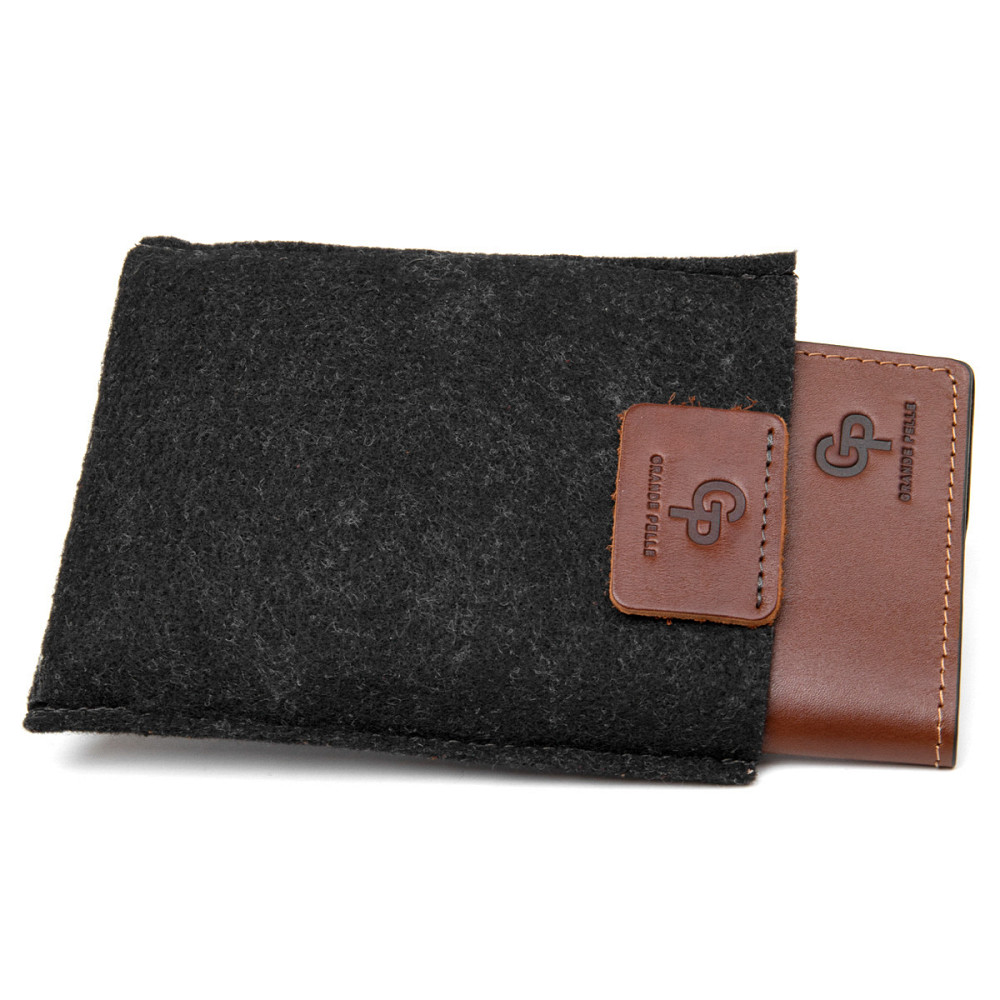 Обложка на паспорт из натуральной кожи GRANDE PELLE 11485 Коричневый Киев - изображение 4