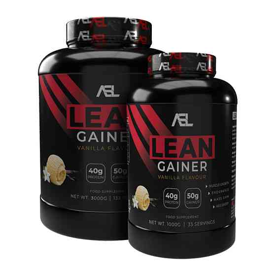 Гейнер AllSports Labs Lean Gainer 3000 g (Strawberry) Луцьк