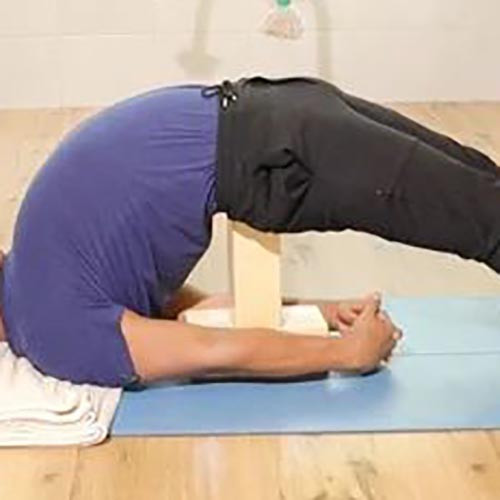 Опорный прямоугольный йога-блок 