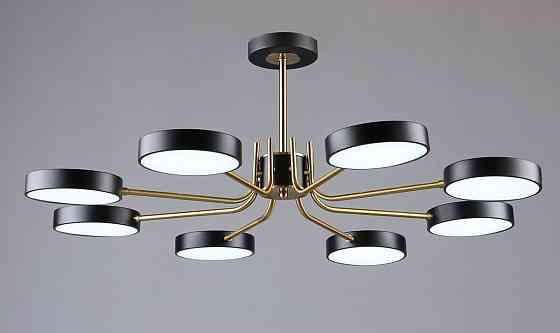 SIRIUS Люстра світлодіодна в стилі лофт Sirius B N6371/8 BK+COP Коломыя