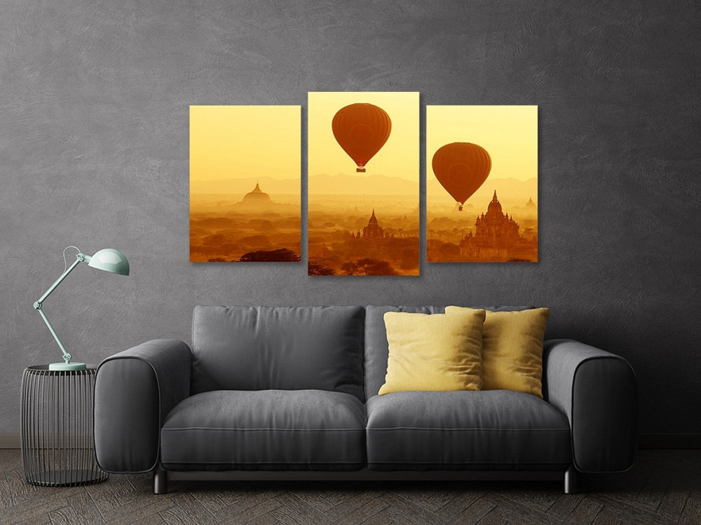 Модульная картина в гостиную / спальню   Повітряна куля   Art-727_3 Киев - изображение 3