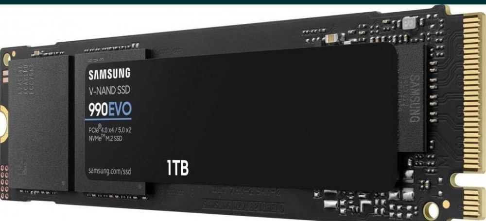 Жесткие Диски: SSD Samsung 990 EVO 1 TB (MZ-V9E1TOBW). Киев - изображение 3