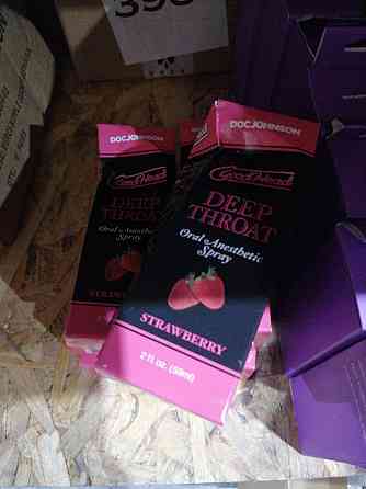 Спрей для минета Doc Johnson GoodHead Deep Throat Spray – Sweet Strawberry 59мл (мятая упаковка!!!) Sex Aura Киев