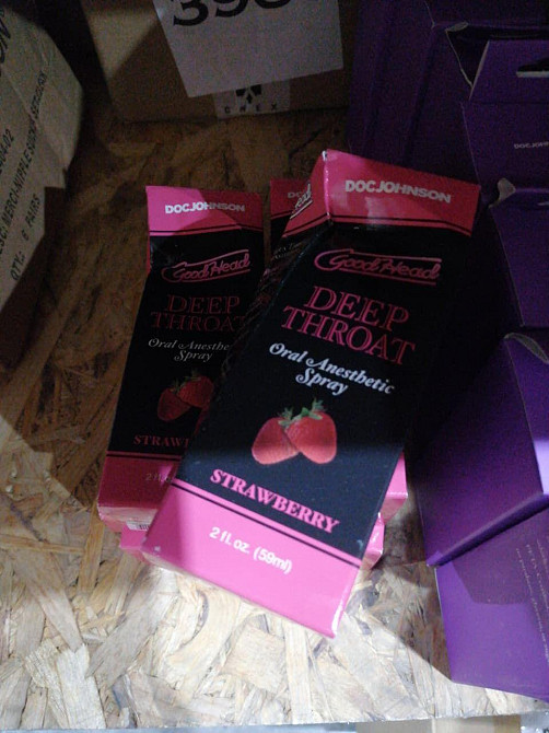 Спрей для минета Doc Johnson GoodHead Deep Throat Spray – Sweet Strawberry 59мл (мятая упаковка!!!) Sex Aura Киев - изображение 2