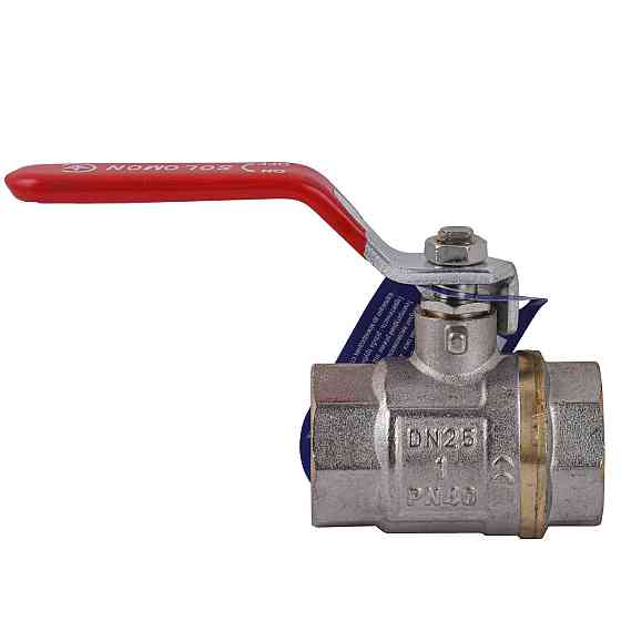 Кран кульовий прямий SOLOMON 1″ ВВ КР PN40 В1001 (000027042) Київ